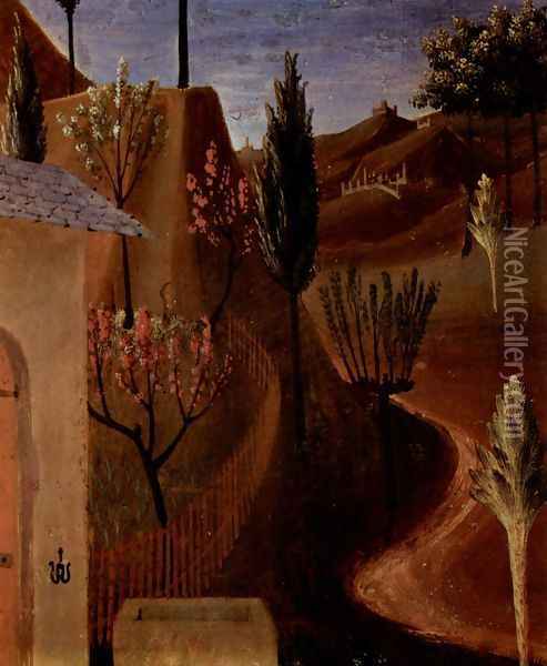 Christ in the Garden of Gethsemane, detail Oil Painting - Angelico Fra