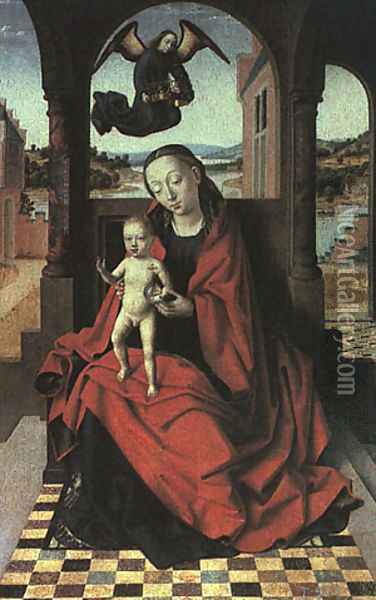 The Virgin And Child Oil Painting - Petrus Christus