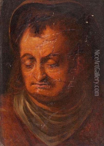 Evangelista Oil Painting - Frans I Vriendt (Frans Floris)