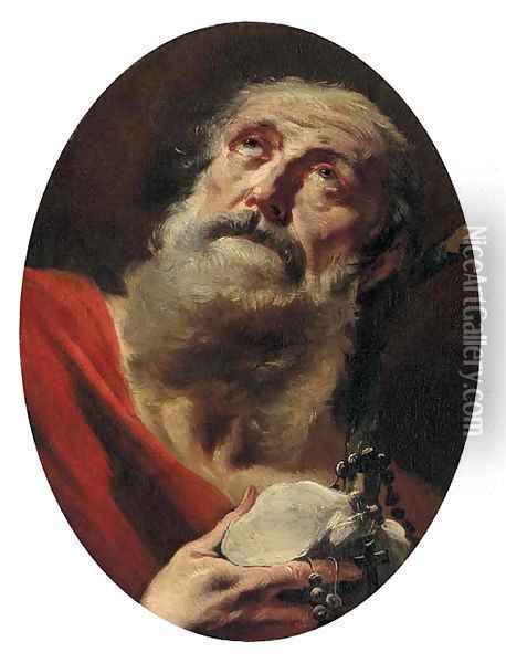 Saint Jerome Oil Painting - Giovanni Battista Tiepolo