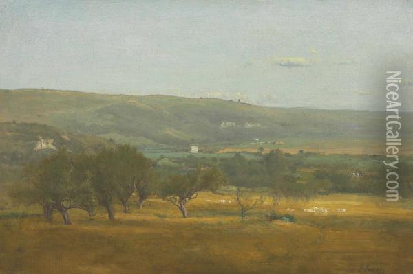 Italy Oil Painting - George Inness