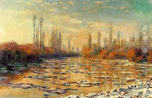 The Floating Ice Oil Painting - Claude Oscar Monet