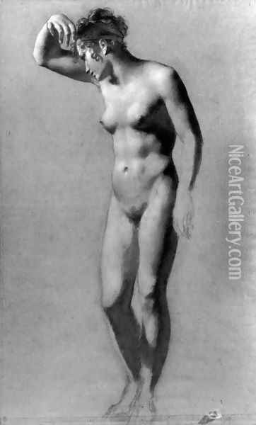 Female Nude Oil Painting - Pierre-Paul Prud'hon