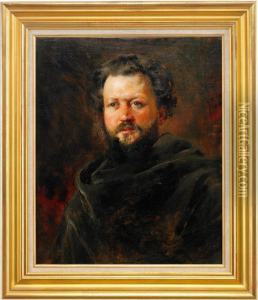 Portrait Of Jean Louis Lassalle Oil Painting - Konstantin Egorovich Egorovich Makovsky