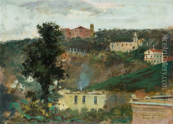 Napoli Oil Painting - Carlo Brancaccio