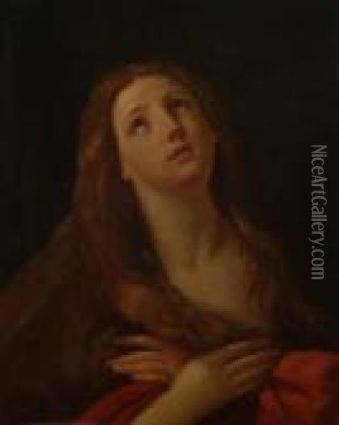 La Madeleine En Extase Oil Painting - Guido Reni