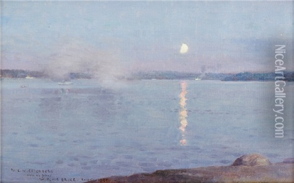 Skymning Oil Painting - William Blair Bruce