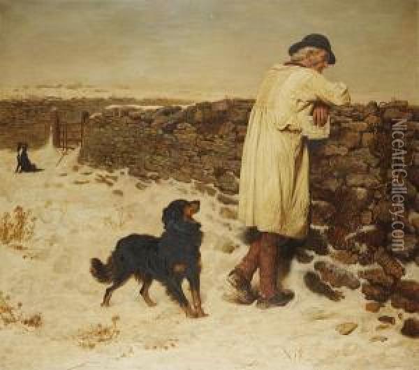 Wherever I Turn My Head Oil Painting - Briton Riviere