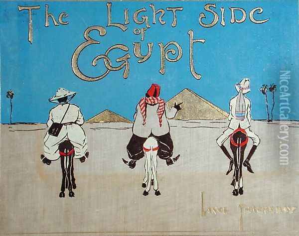 The Light Side of Egypt, c.1900 Oil Painting - Lance Thackeray