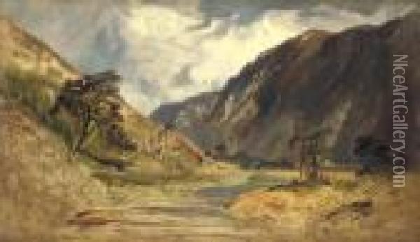 View Of Glenfeshie Oil Painting - Landseer, Sir Edwin