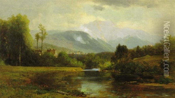 Mt. Washington Valley Oil Painting - Samuel Lancaster Gerry