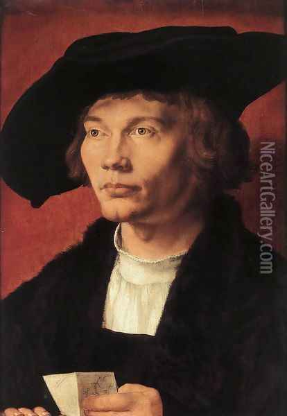 Portrait of Bernhard von Reesen Oil Painting - Albrecht Durer