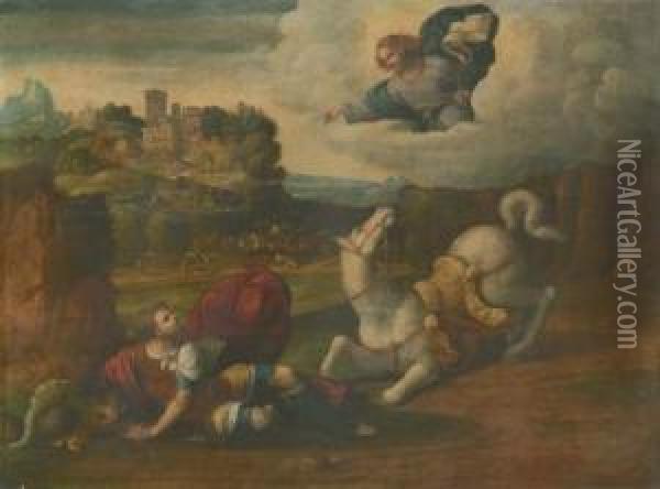 The Conversion Of Saint Paul Oil Painting - Garofalo