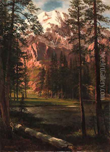Bierstadt, Albert 5 Oil Painting - Albert Bierstadt