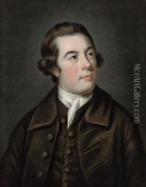 Portrait Of A Gentleman Oil Painting - Francis Coates Jones