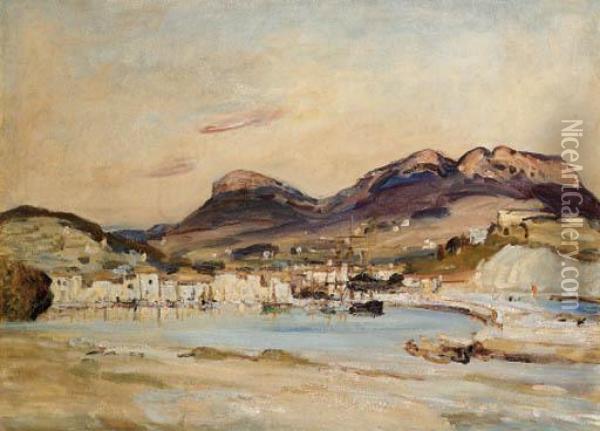 Cassis Oil Painting - William Frederick Mayor