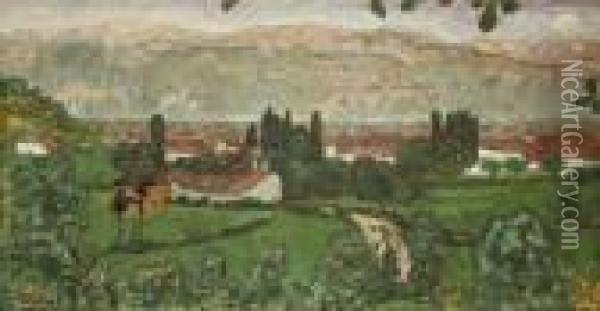Vue Panoramique (dauphine) Oil Painting - Pierre Bonnard