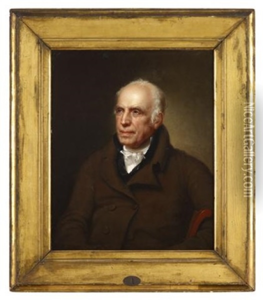 Portrait Of Dr. Robert Patterson Iii (1743-1824) Oil Painting - Rembrandt Peale