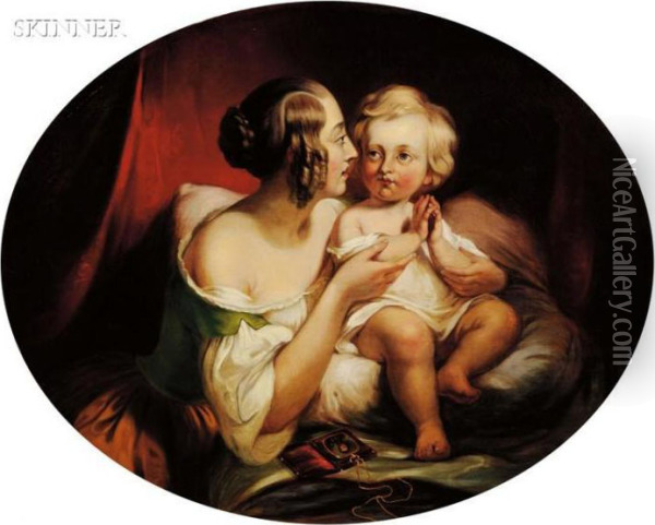 Unsigned. Oil Painting - Thomas Sully