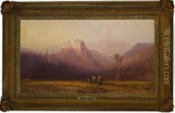 The Merchants Oil Painting - Samuel Colman