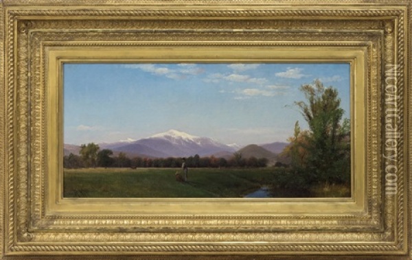 Mt. Washington Meadows Oil Painting - John Ross Key