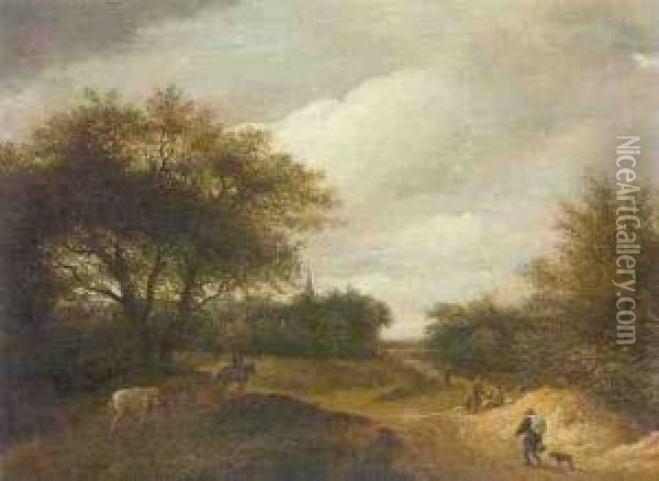 Haarlemer Landschaft Oil Painting - Guillam de Vos