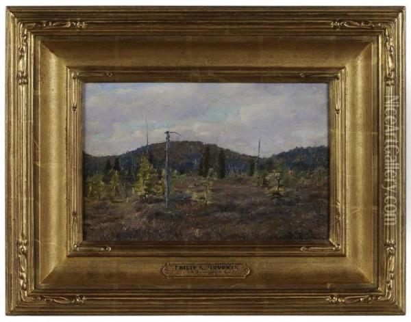 Western Plains Landscape Oil Painting - Philip Russell Goodwin