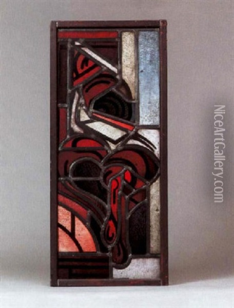 Glasfenster Oil Painting - Jan Thorn Prikker