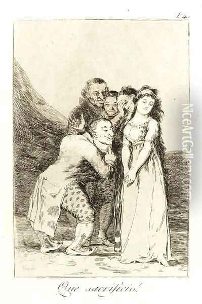 Tantalo 2 Oil Painting - Francisco De Goya y Lucientes