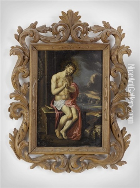 Ecce-homo Oil Painting - Johann Melchior Wyrsch