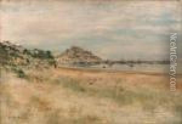 Mont Orgeuil, Gorey, Jersey Oil Painting - Jean-Francois Raffaelli