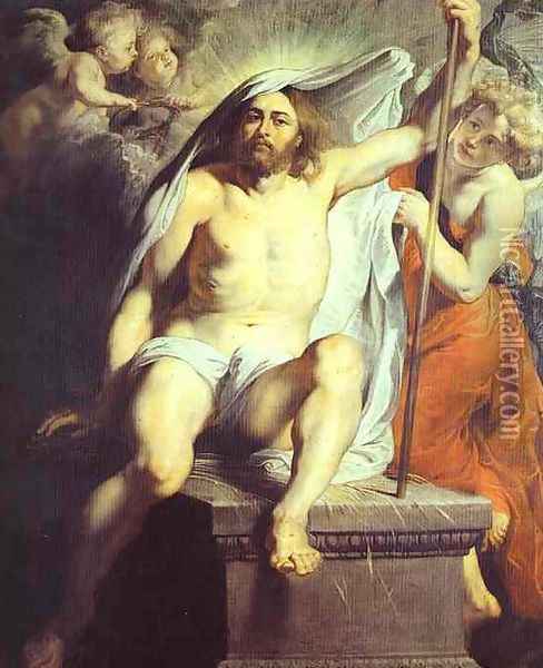 Christ Risen Oil Painting - Peter Paul Rubens