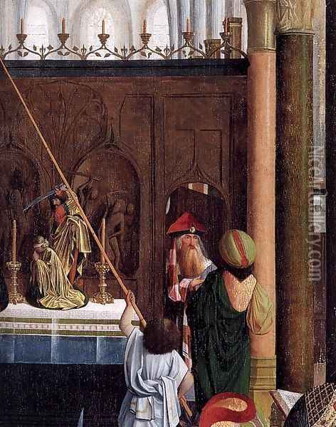 The Holy Kinship (detail) 4 Oil Painting - Tot Sint Jans Geertgen
