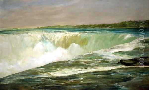 Niagara Falls Oil Painting - William Morris