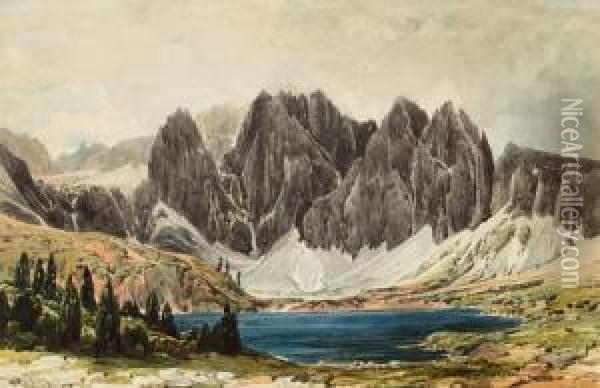 Tal In Der Umgebung Von Zakopane (hohe Tatra) Oil Painting - Thomas Ender