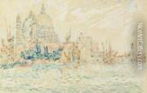 Venise Oil Painting - Paul Signac