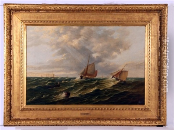 Homeward Bound, South Coast Oil Painting - John Moore Of Ipswich