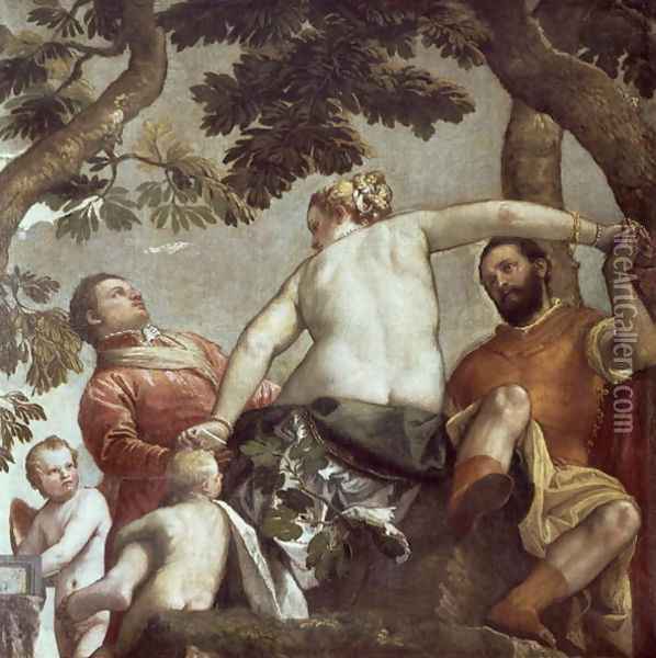 Allegory of Love, I Oil Painting - Paolo Veronese (Caliari)