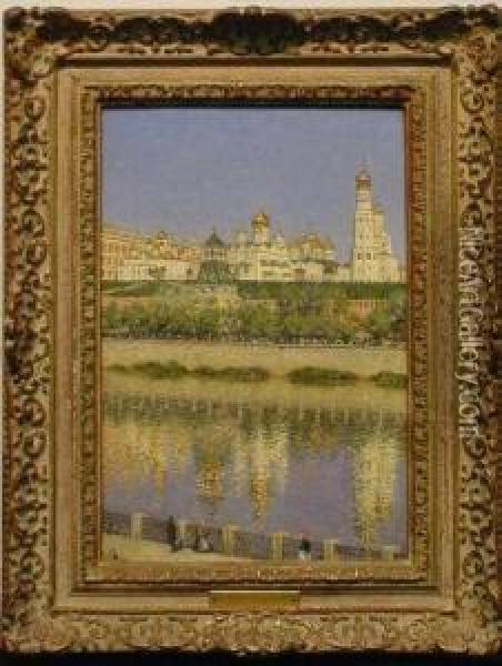 Palace, Moscow Oil Painting - Vasily Vasilievich Vereschagin