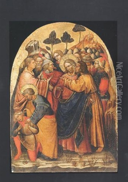 La Cattura Di Cristo Oil Painting -  Master of the Giovanelli Madonna