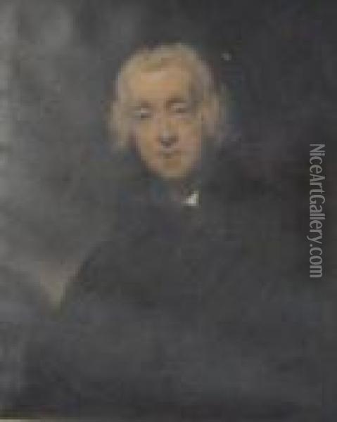 Portrait Of A Reverend Gentleman Oil Painting - Sir Thomas Lawrence