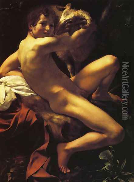 St. John the Baptist I Oil Painting - Caravaggio