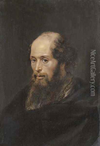 Portrait of a bearded gentleman Oil Painting - Sir Peter Paul Rubens