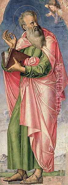 St. Matthew Oil Painting - Alvise Vivarini