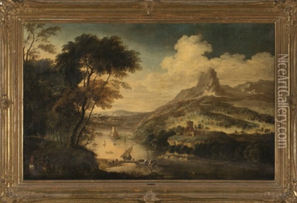 Paisaje Oil Painting - Joos de Momper the Younger