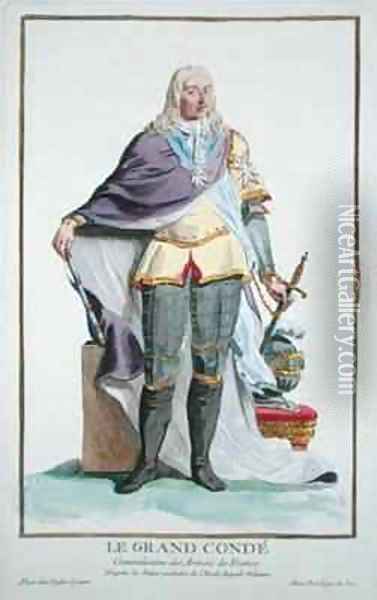 Louis II 4th prince of Conde Oil Painting - Pierre Duflos