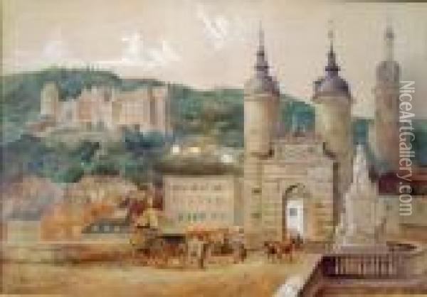 Heidelberg Oil Painting - Charles Rowbotham