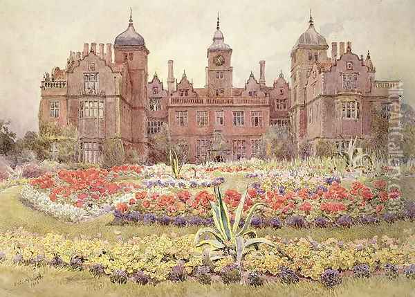 Aston Hall, Birmingham, 1906 Oil Painting - Elizabeth M. Chettle