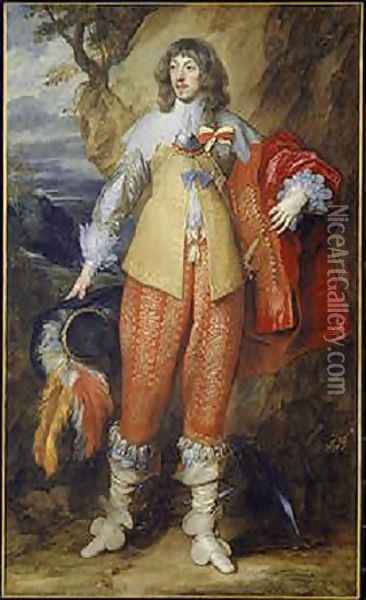 Henri II de Lorraine Oil Painting - Sir Anthony Van Dyck