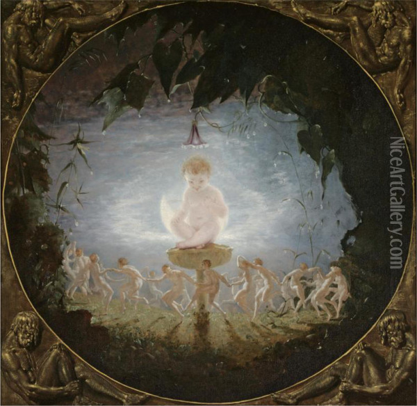 Puck Oil Painting - Richard Dadd